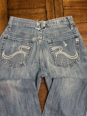 Rock & Republic Men’s  Light Blue Denim Jeans Henlee